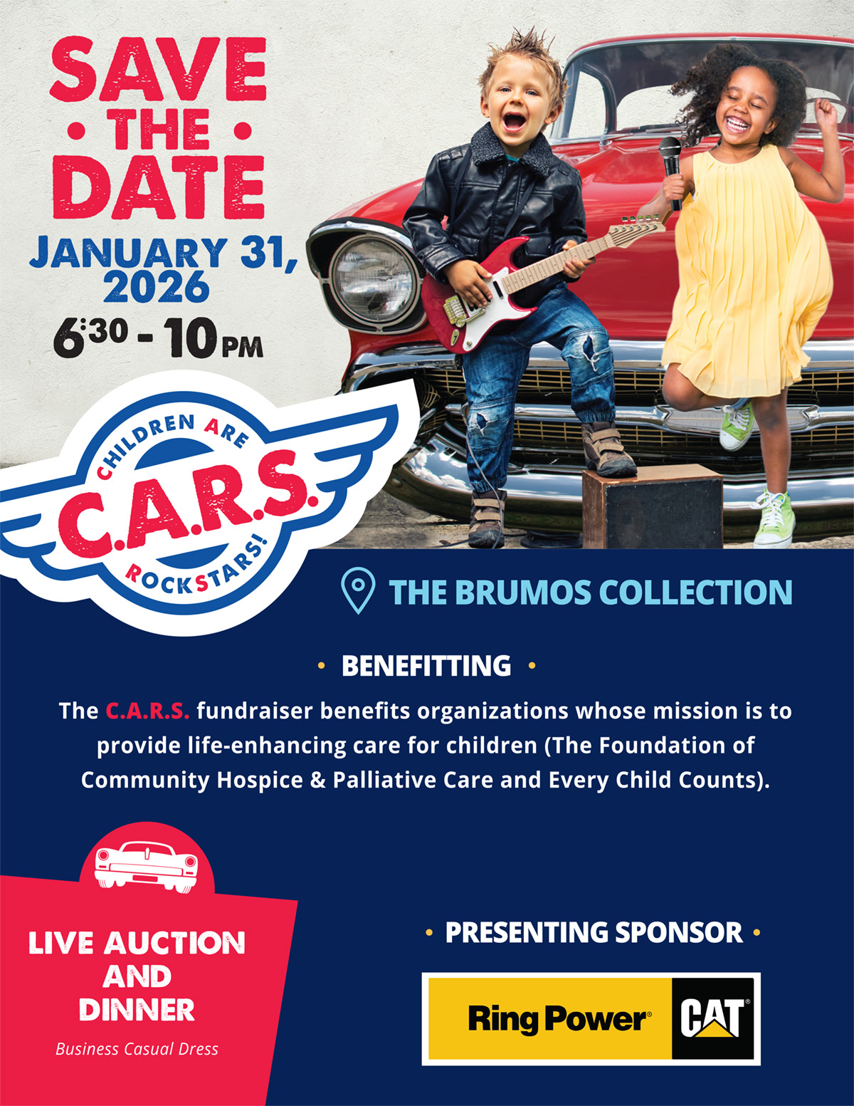 C.A.R.S. Fundraiser Event Presented by Ring Power on January 31, 2025 at The Brumos Collection