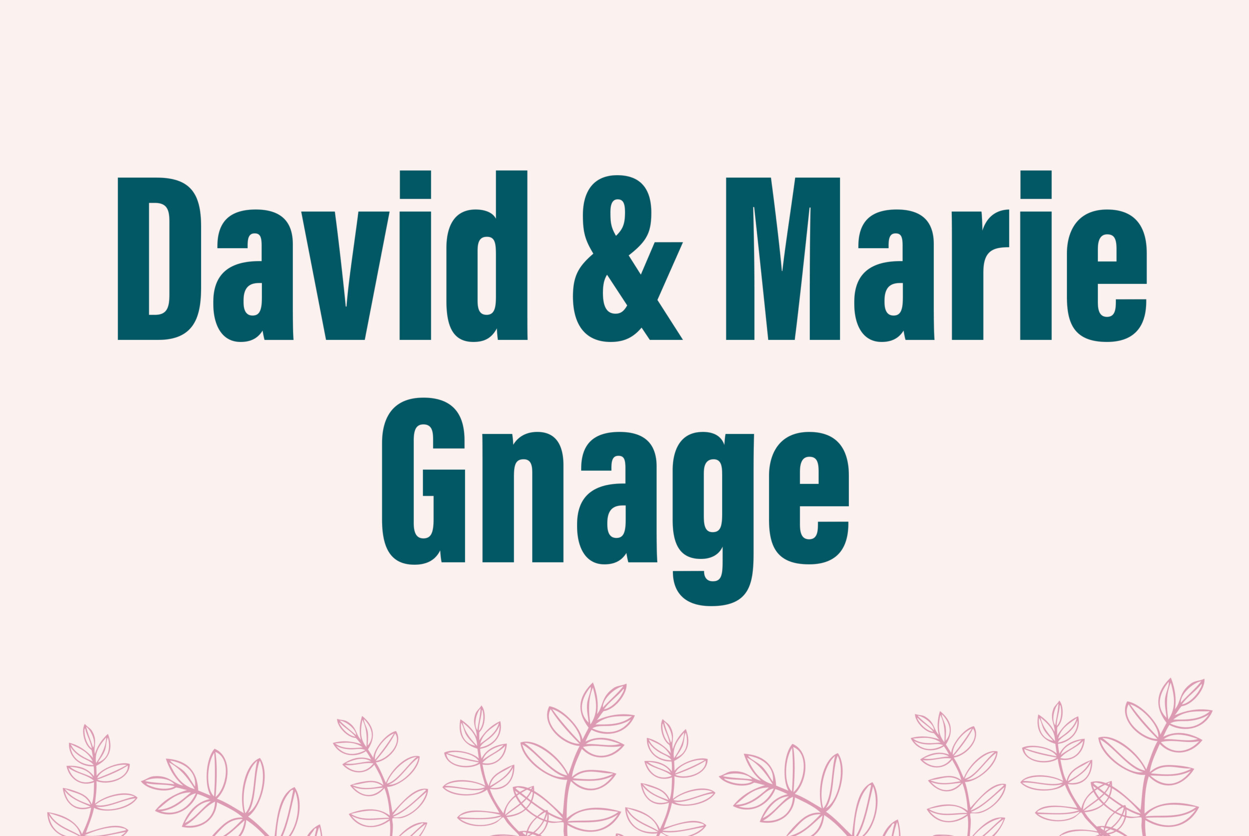 Dave n Marie