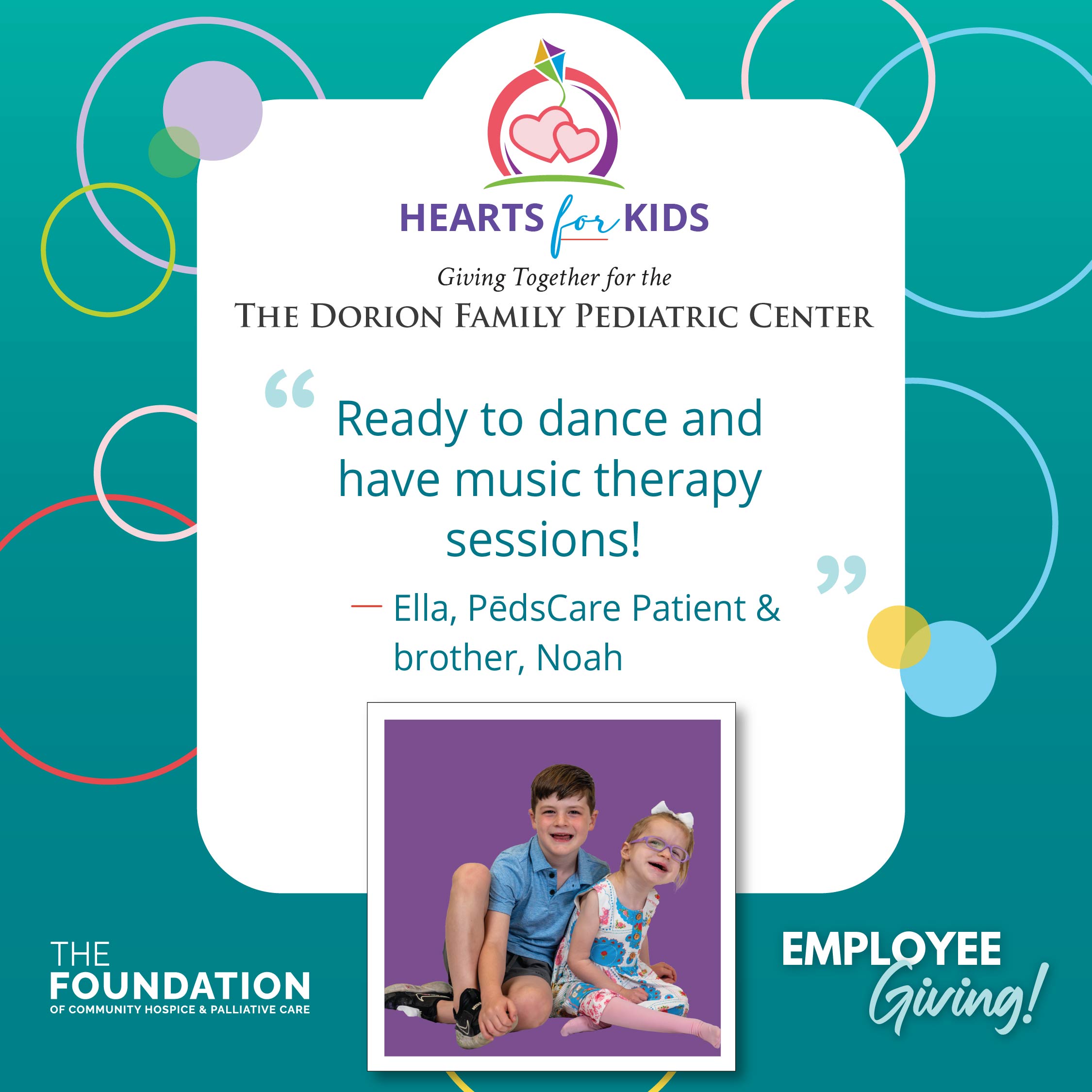 FDN Dorion Employee Giving Testimonial Ella & Brother Noah ()