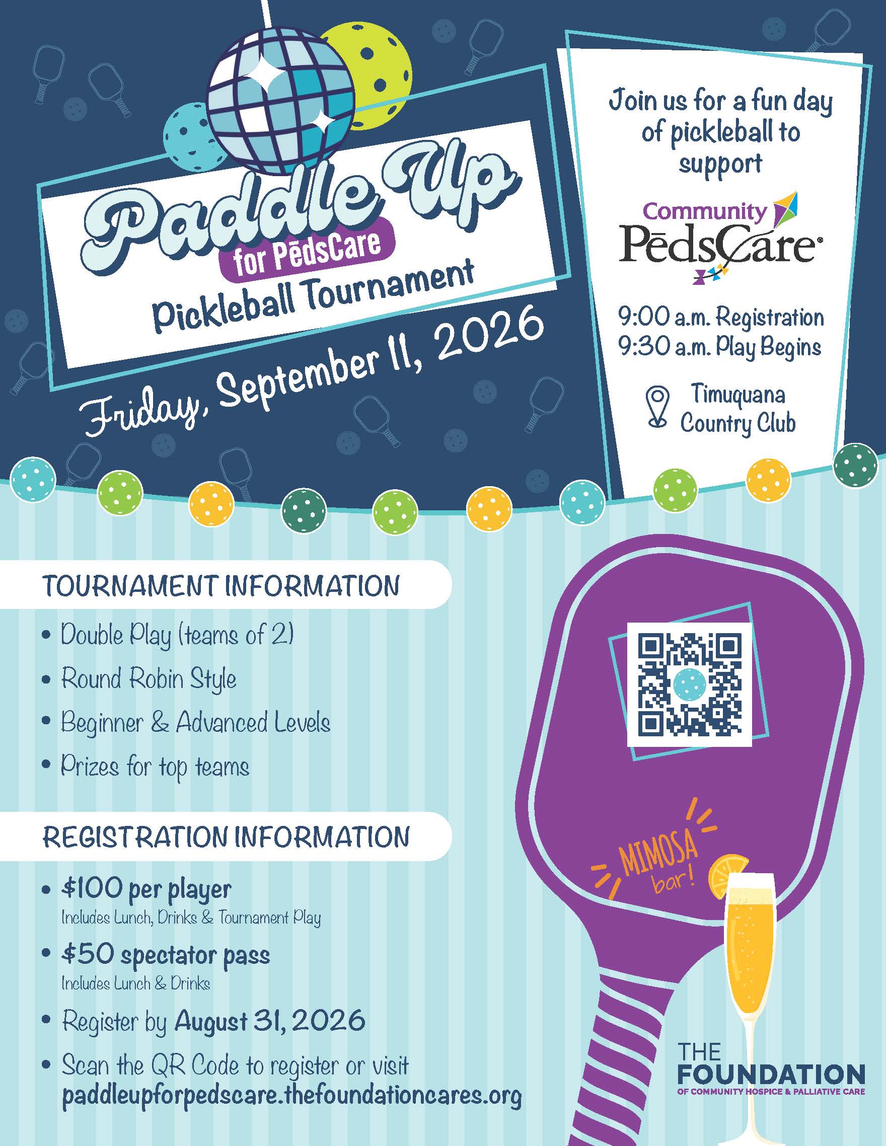 FDN Paddle Up for PedsCare Flyer opt chosen